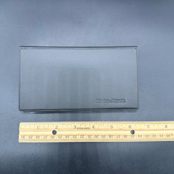 Vintage RadioShack EC 400 Checkbook Calculator Case Dual Power Battery Solar 80s - Picture 10 of 10